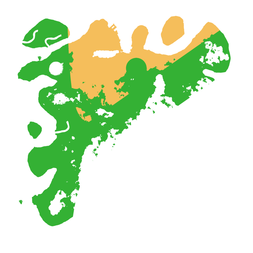 Biome Rust Map: Procedural Map, Size: 3250, Seed: 4247252