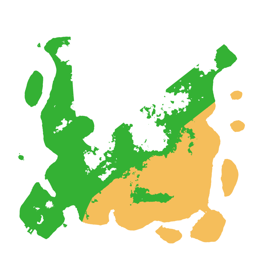 Biome Rust Map: Procedural Map, Size: 3250, Seed: 5372775