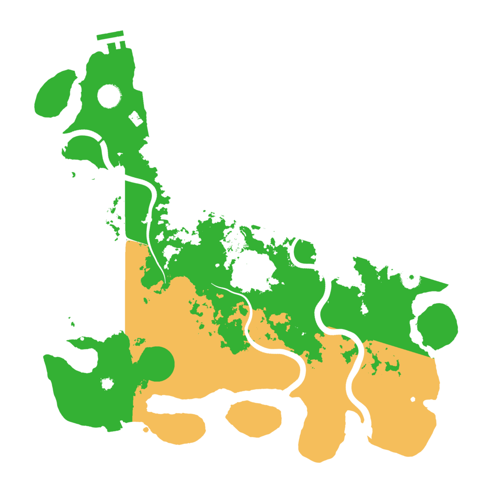 Biome Rust Map: Procedural Map, Size: 3750, Seed: 375229338