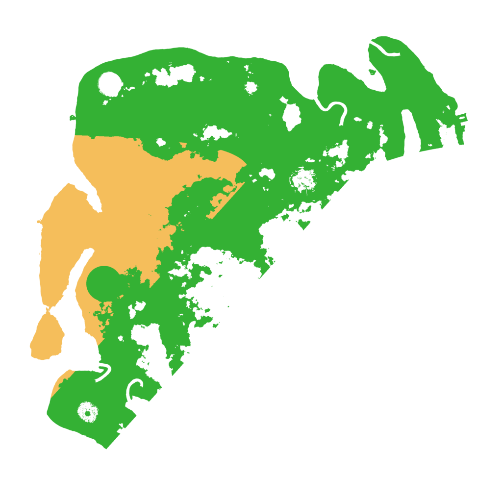 Biome Rust Map: Procedural Map, Size: 3750, Seed: 35923