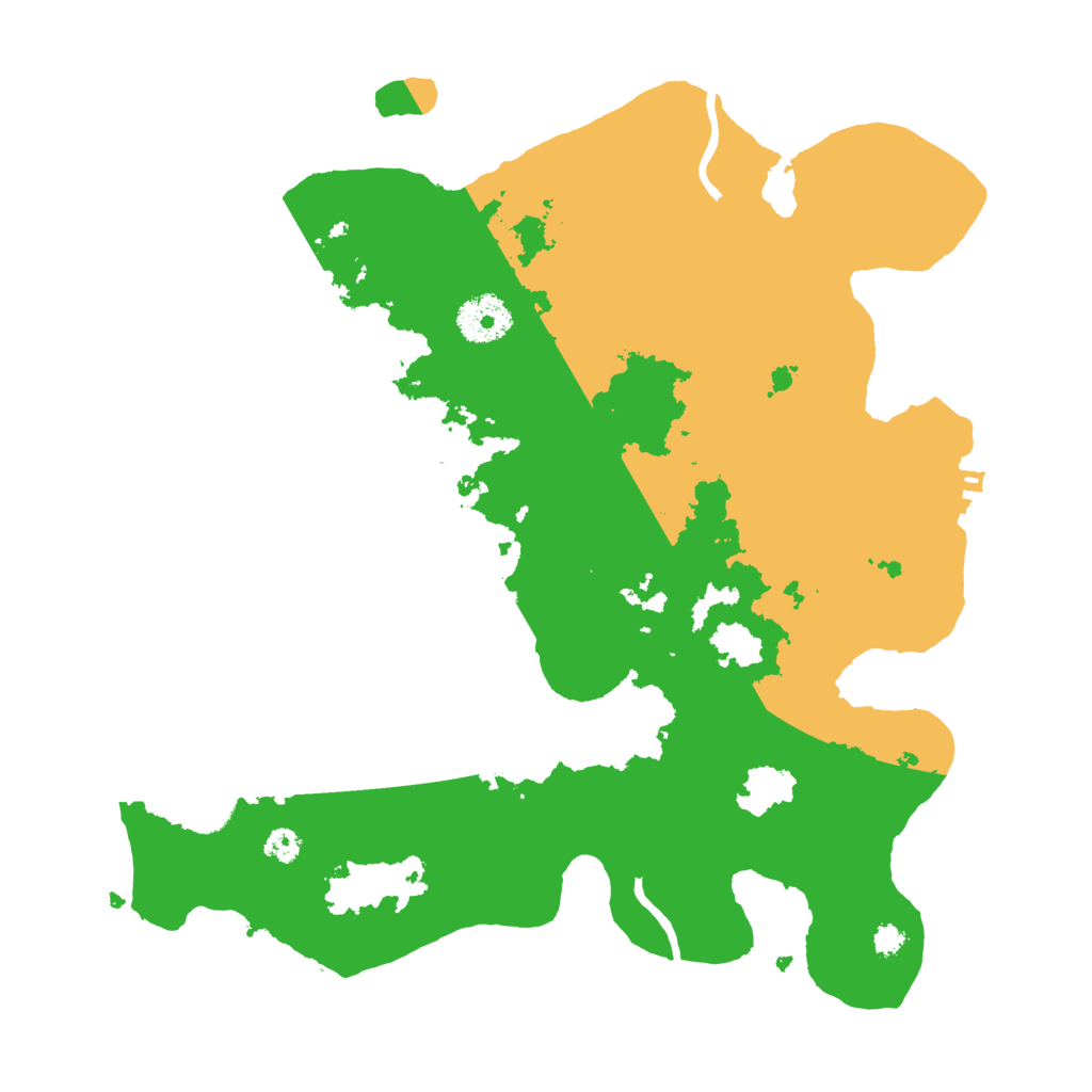 Biome Rust Map: Procedural Map, Size: 3250, Seed: 331266