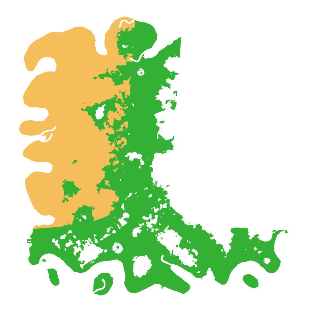 Biome Rust Map: Procedural Map, Size: 4500, Seed: 1326547