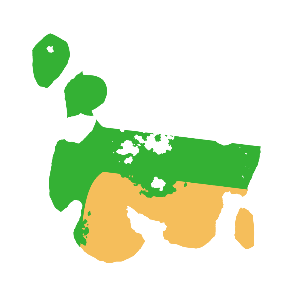 Biome Rust Map: Barren, Size: 2342, Seed: 2147483645