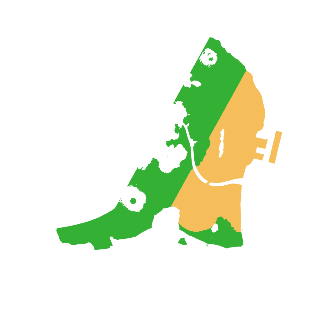 Biome Rust Map: Procedural Map, Size: 2000, Seed: 712