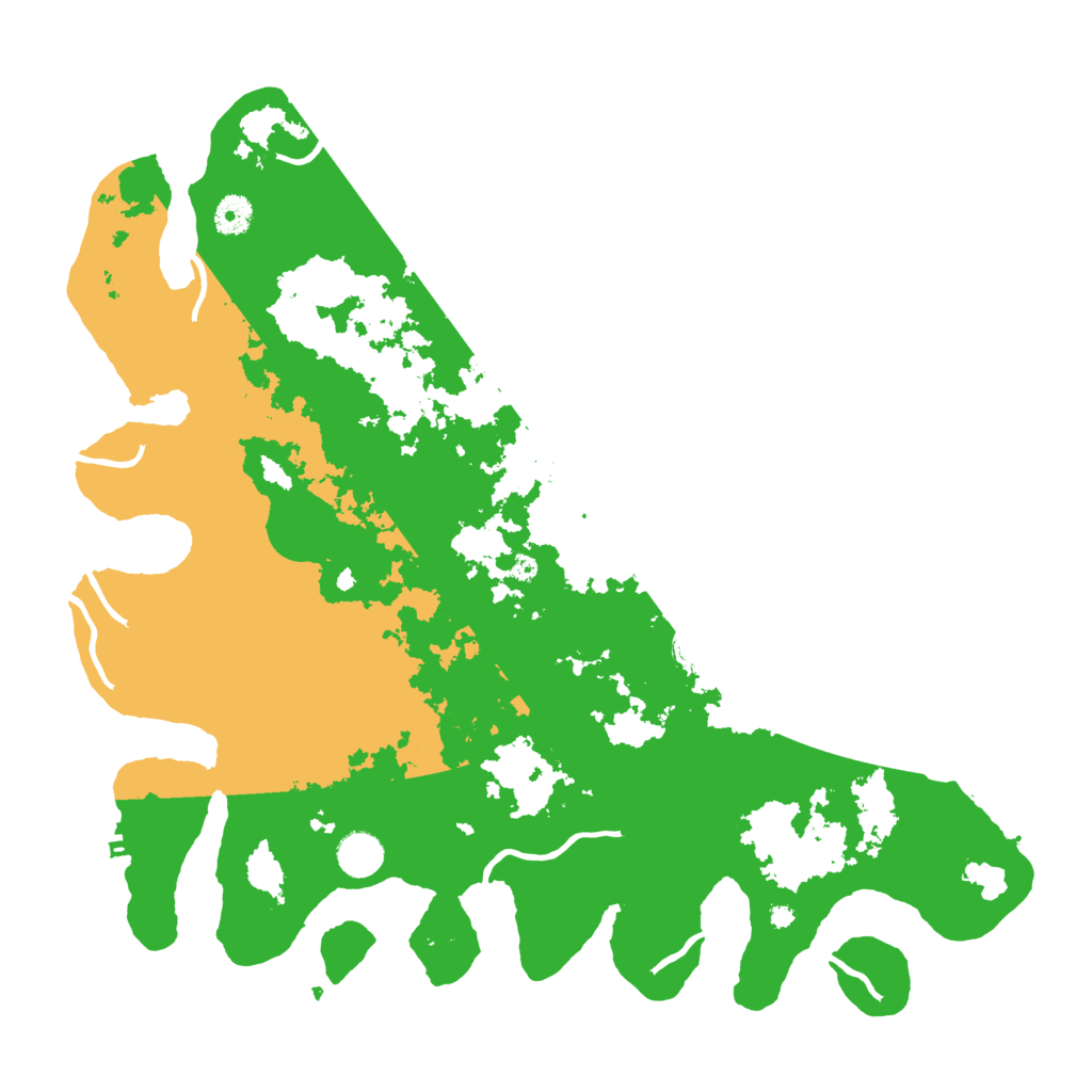 Biome Rust Map: Procedural Map, Size: 4200, Seed: 342342