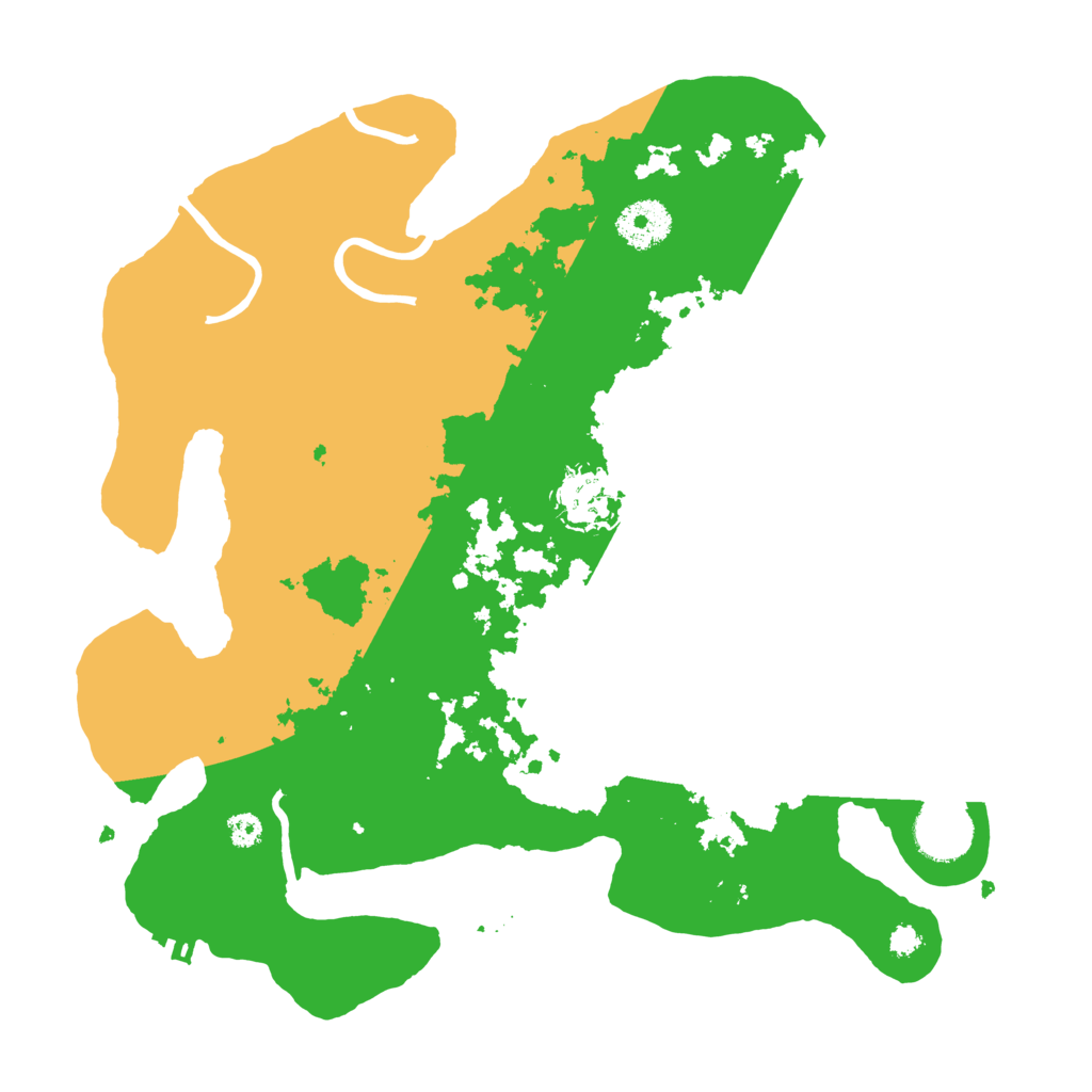 Biome Rust Map: Procedural Map, Size: 3250, Seed: 4757696