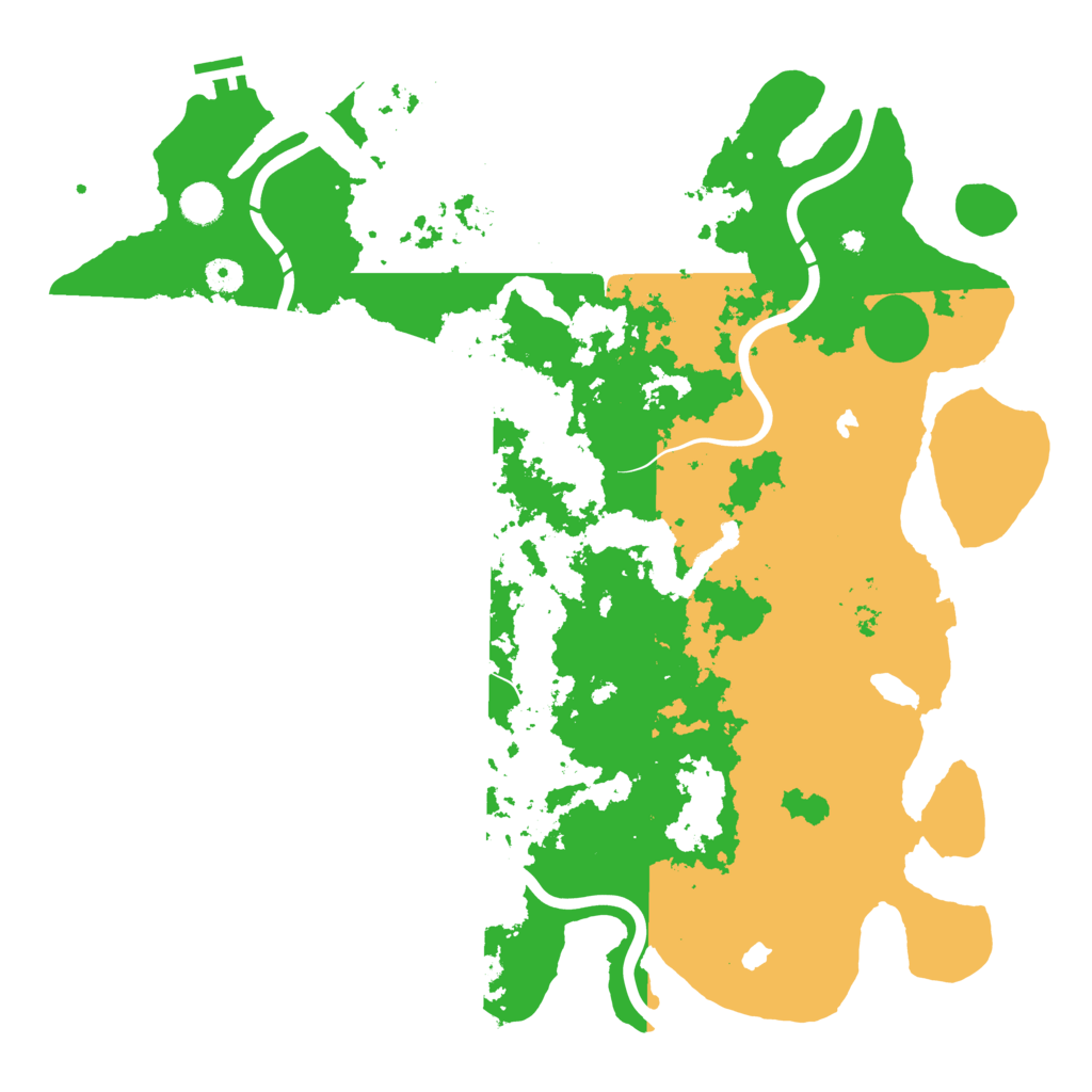 Biome Rust Map: Procedural Map, Size: 4500, Seed: 852715610