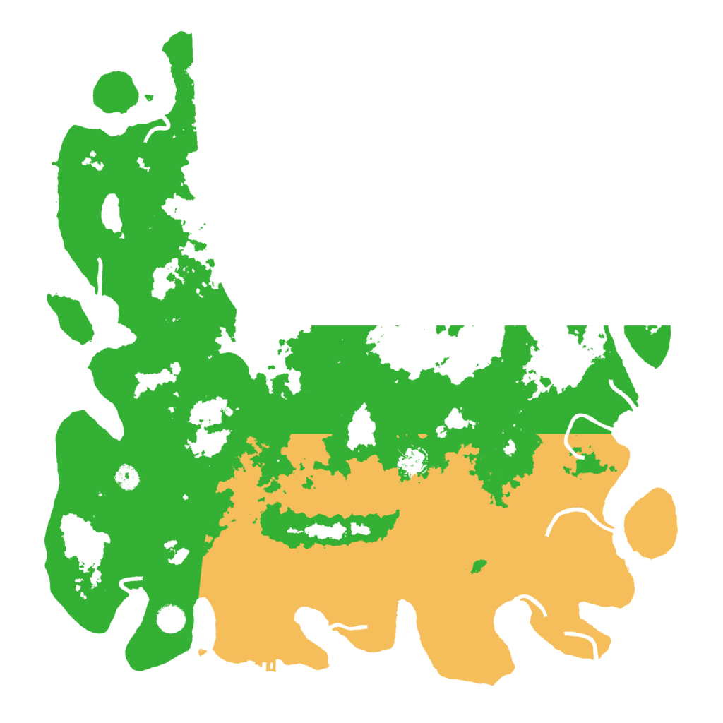 Biome Rust Map: Procedural Map, Size: 4500, Seed: 51852618