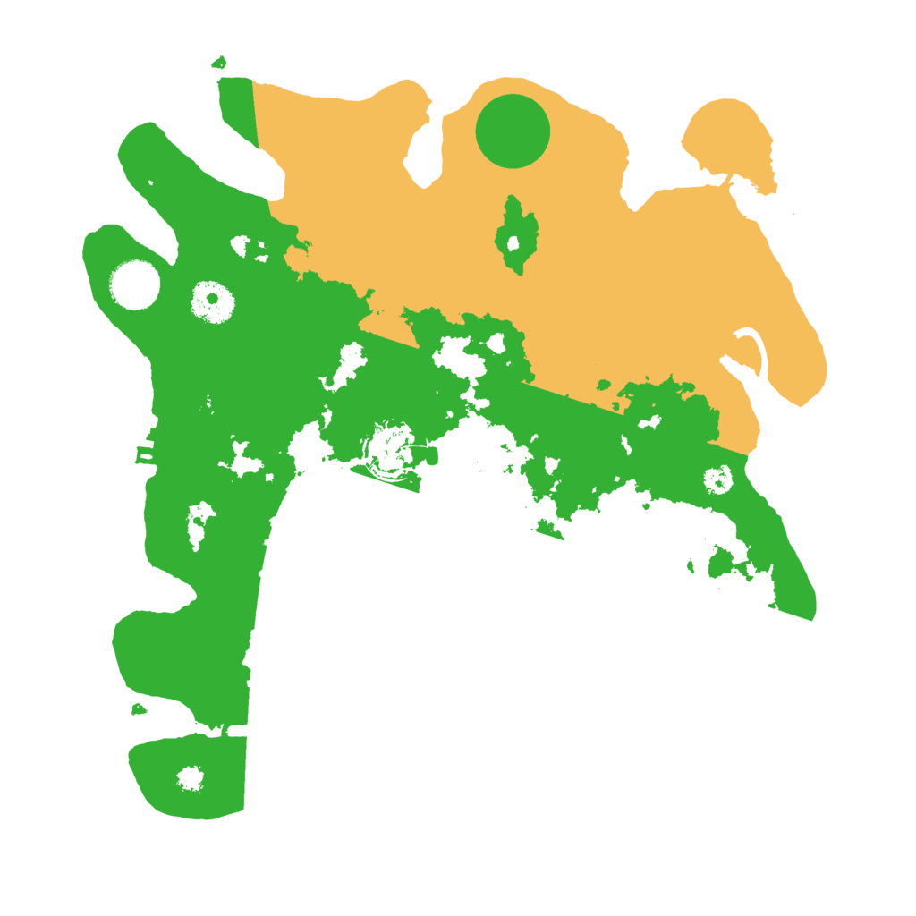 Biome Rust Map: Procedural Map, Size: 3250, Seed: 632660