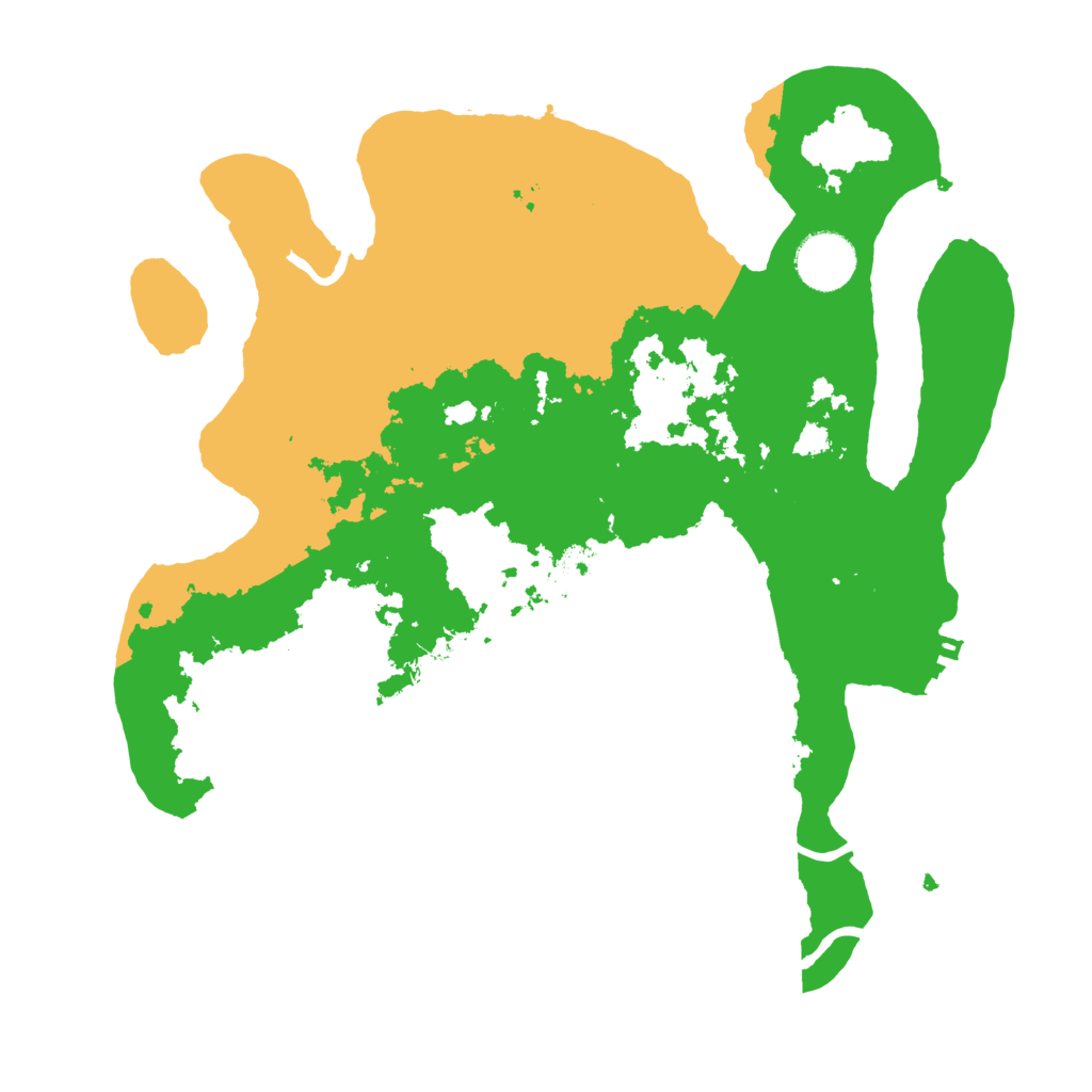 Biome Rust Map: Procedural Map, Size: 3250, Seed: 5134135