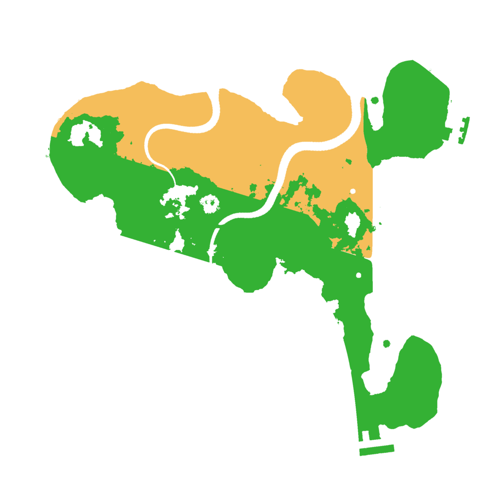 Biome Rust Map: Procedural Map, Size: 2700, Seed: 536537845