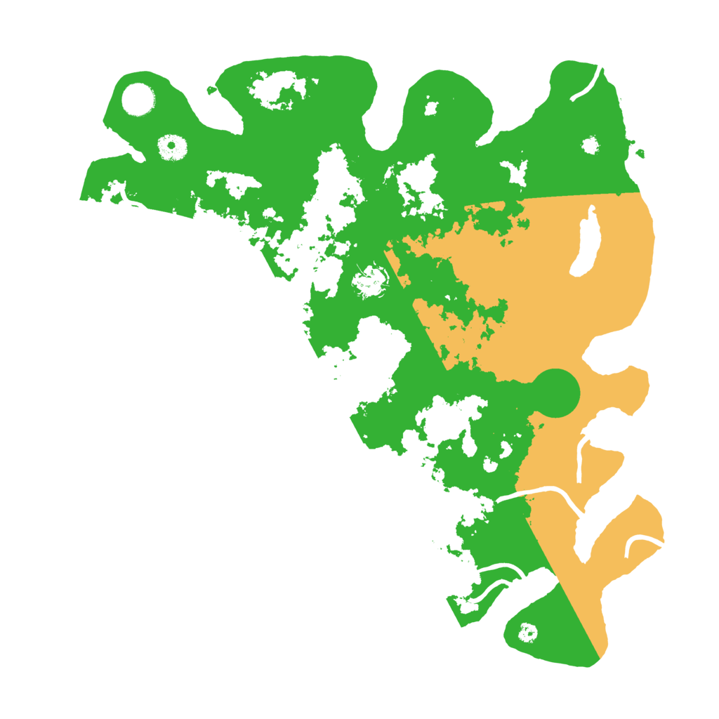 Biome Rust Map: Procedural Map, Size: 3850, Seed: 797752669