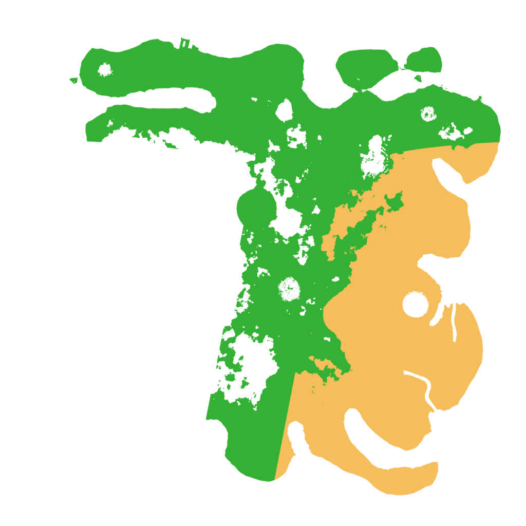 Biome Rust Map: Procedural Map, Size: 3600, Seed: 1171598229