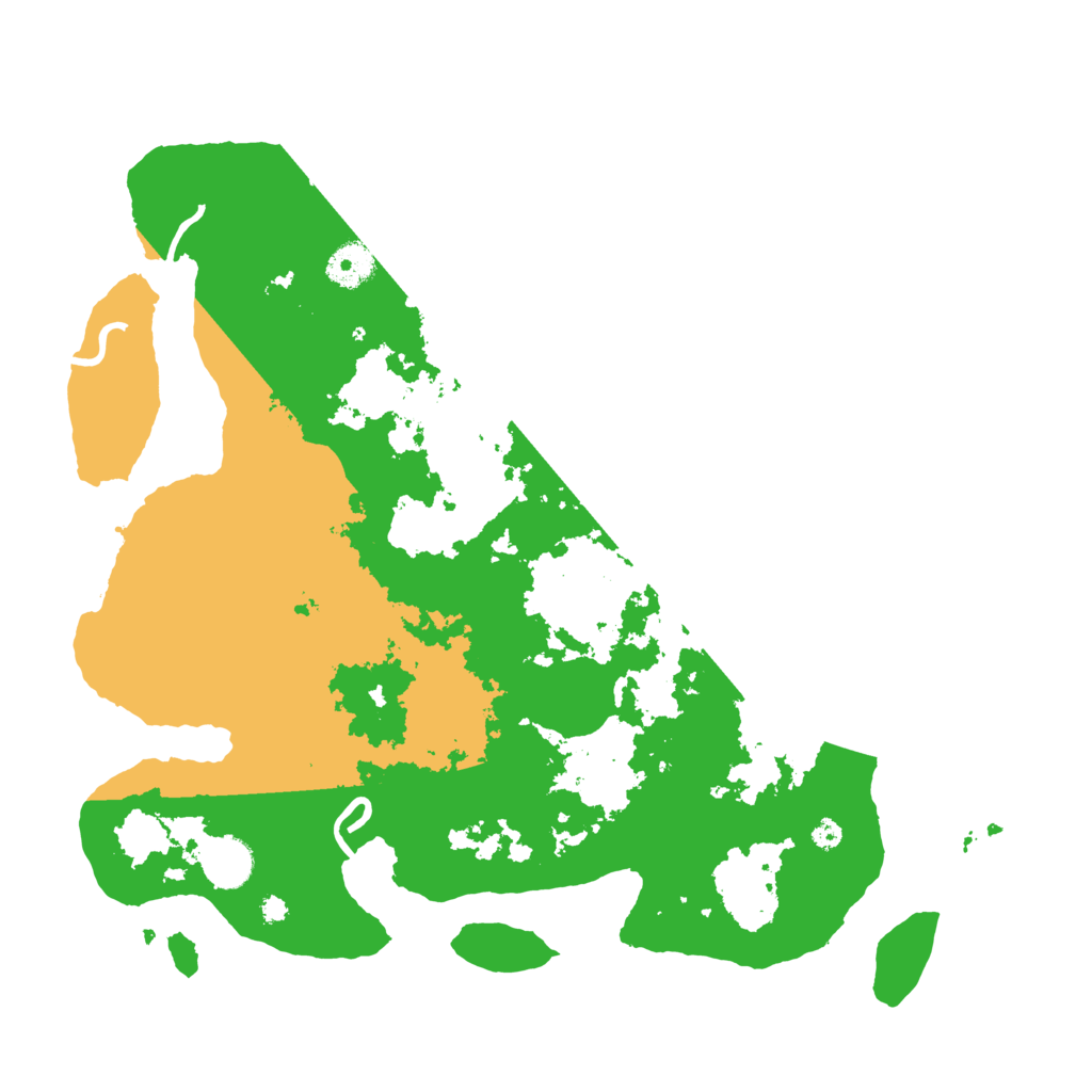 Biome Rust Map: Procedural Map, Size: 3800, Seed: 1234567890
