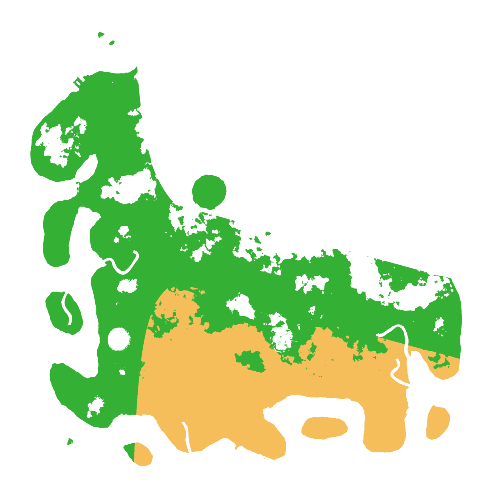 Biome Rust Map: Procedural Map, Size: 4000, Seed: 92177870