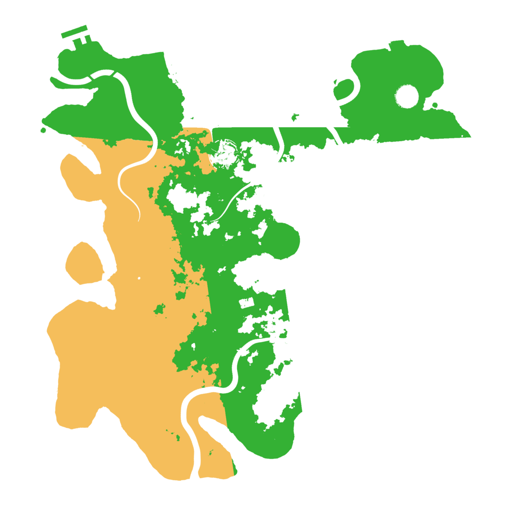 Biome Rust Map: Procedural Map, Size: 3850, Seed: 800