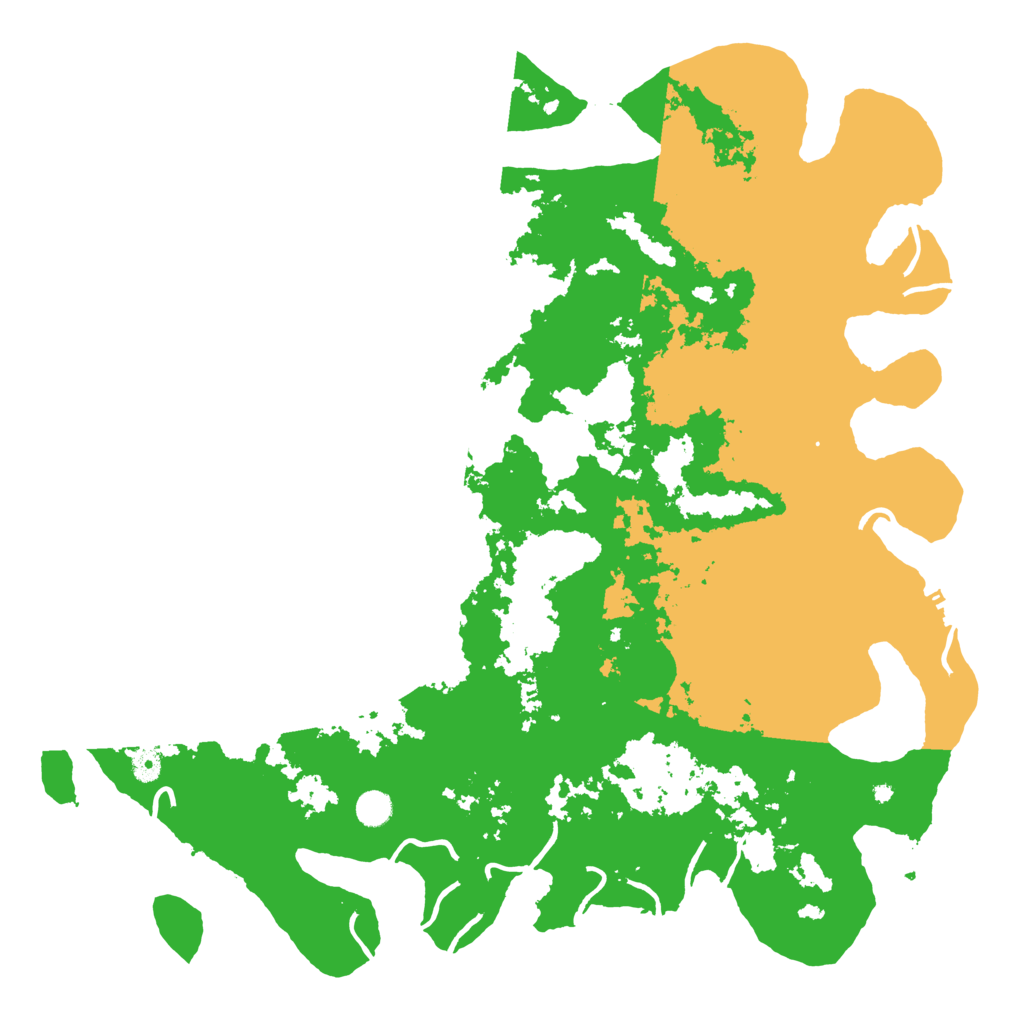 Biome Rust Map: Procedural Map, Size: 5000, Seed: 72