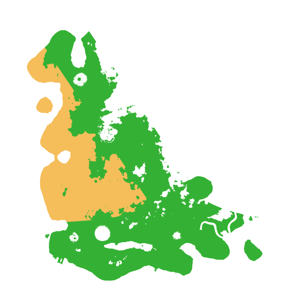 Biome Rust Map: Procedural Map, Size: 3500, Seed: 1731056629