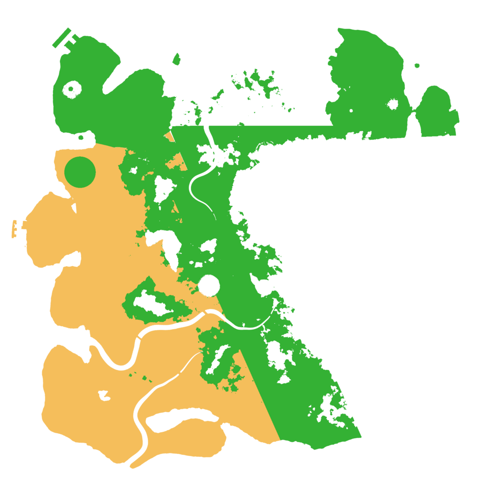 Biome Rust Map: Procedural Map, Size: 4250, Seed: 1576625632