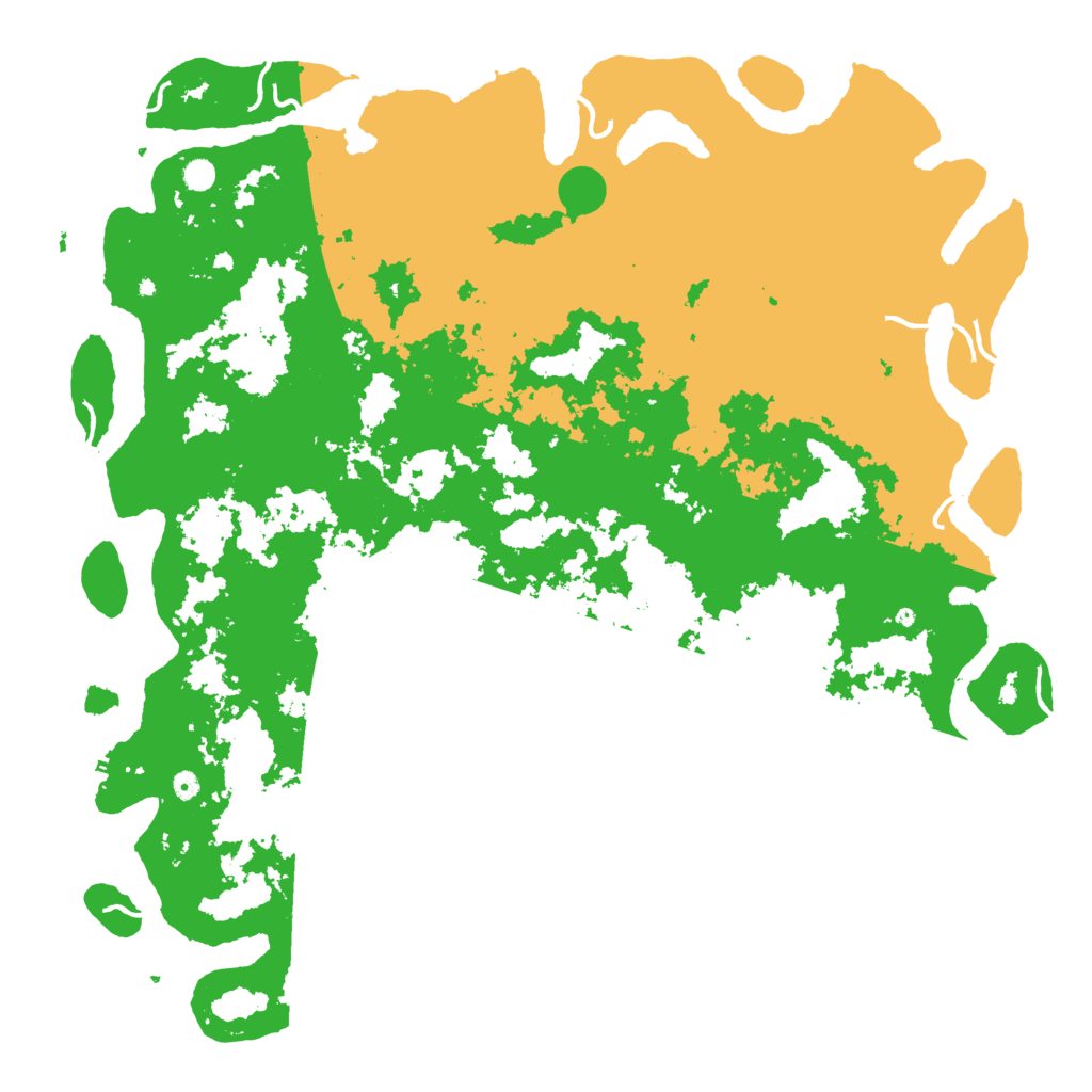 Biome Rust Map: Procedural Map, Size: 6000, Seed: 572252