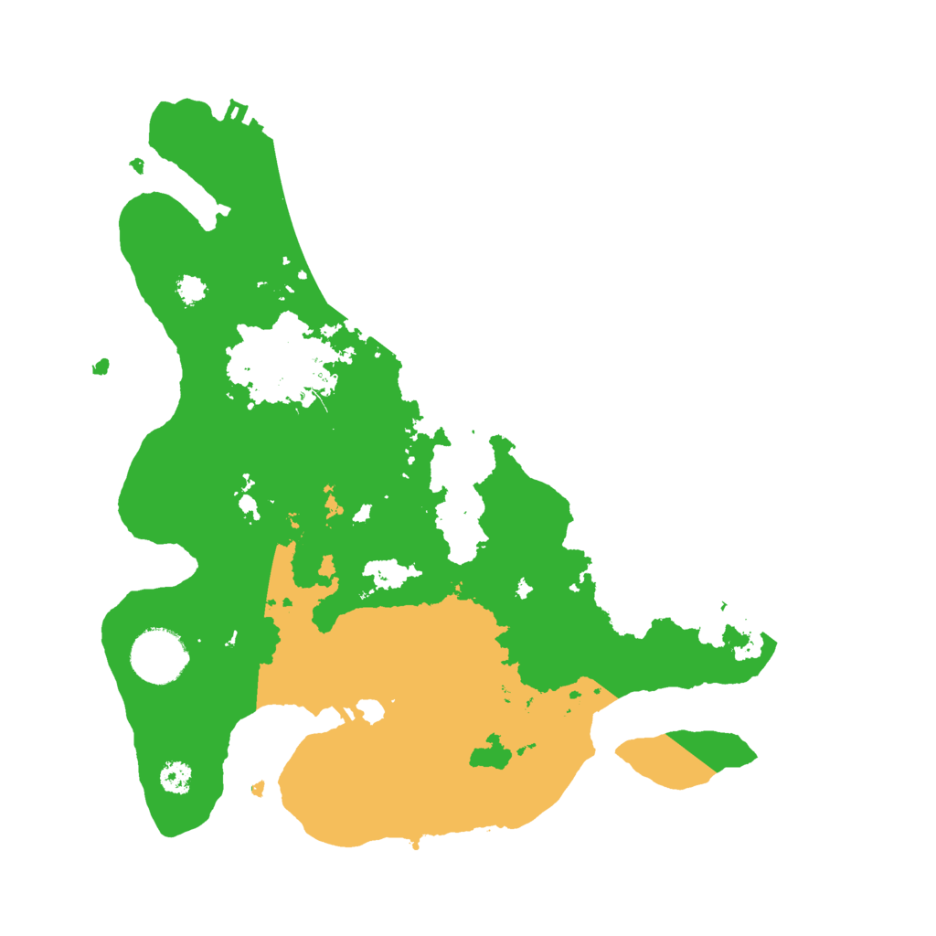 Biome Rust Map: Procedural Map, Size: 3000, Seed: 455621332