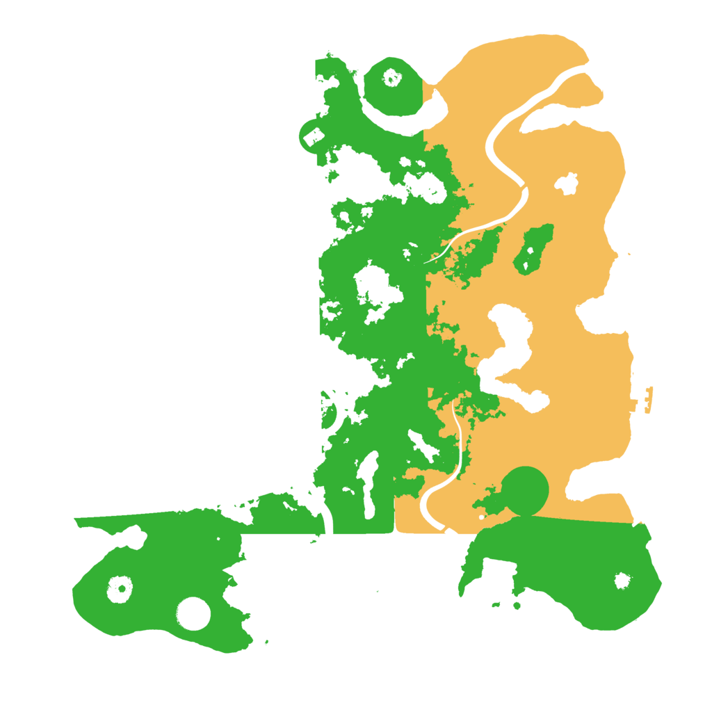 Biome Rust Map: Procedural Map, Size: 4000, Seed: 50504