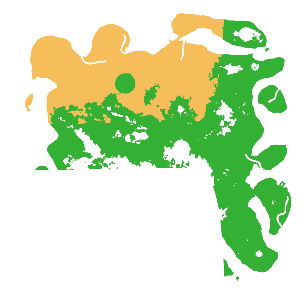 Biome Rust Map: Procedural Map, Size: 4000, Seed: 1581118533