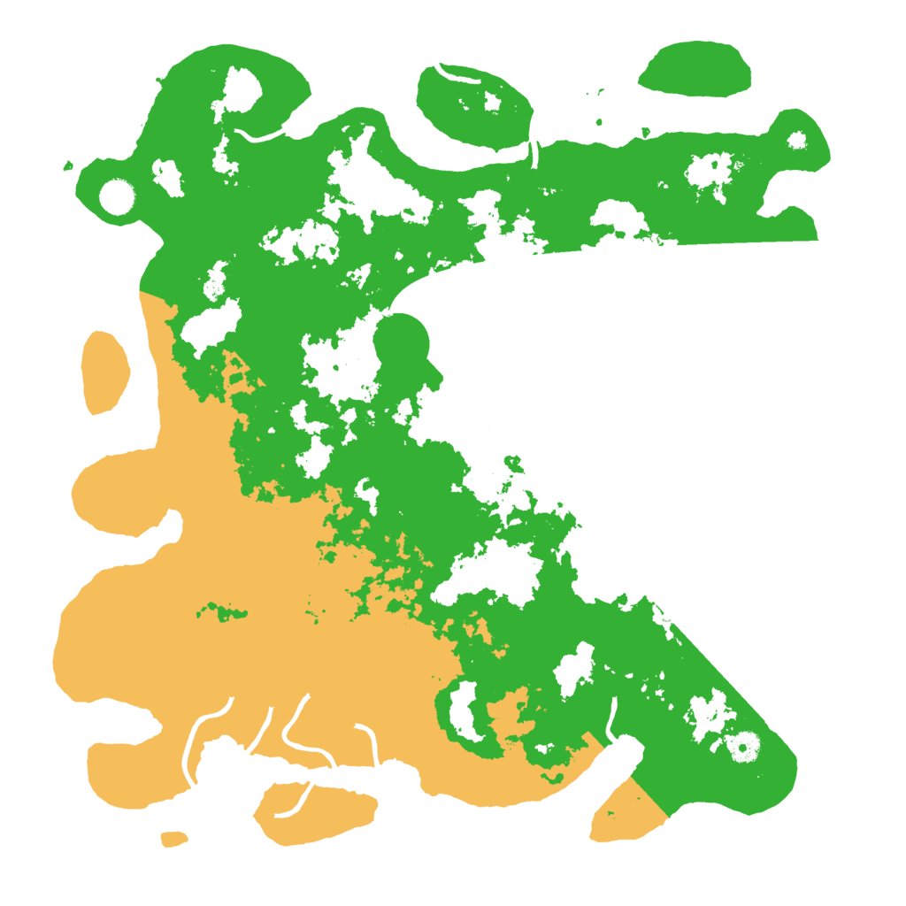 Biome Rust Map: Procedural Map, Size: 4500, Seed: 5383292