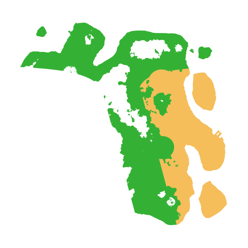 Biome Rust Map: Procedural Map, Size: 3000, Seed: 1759372787