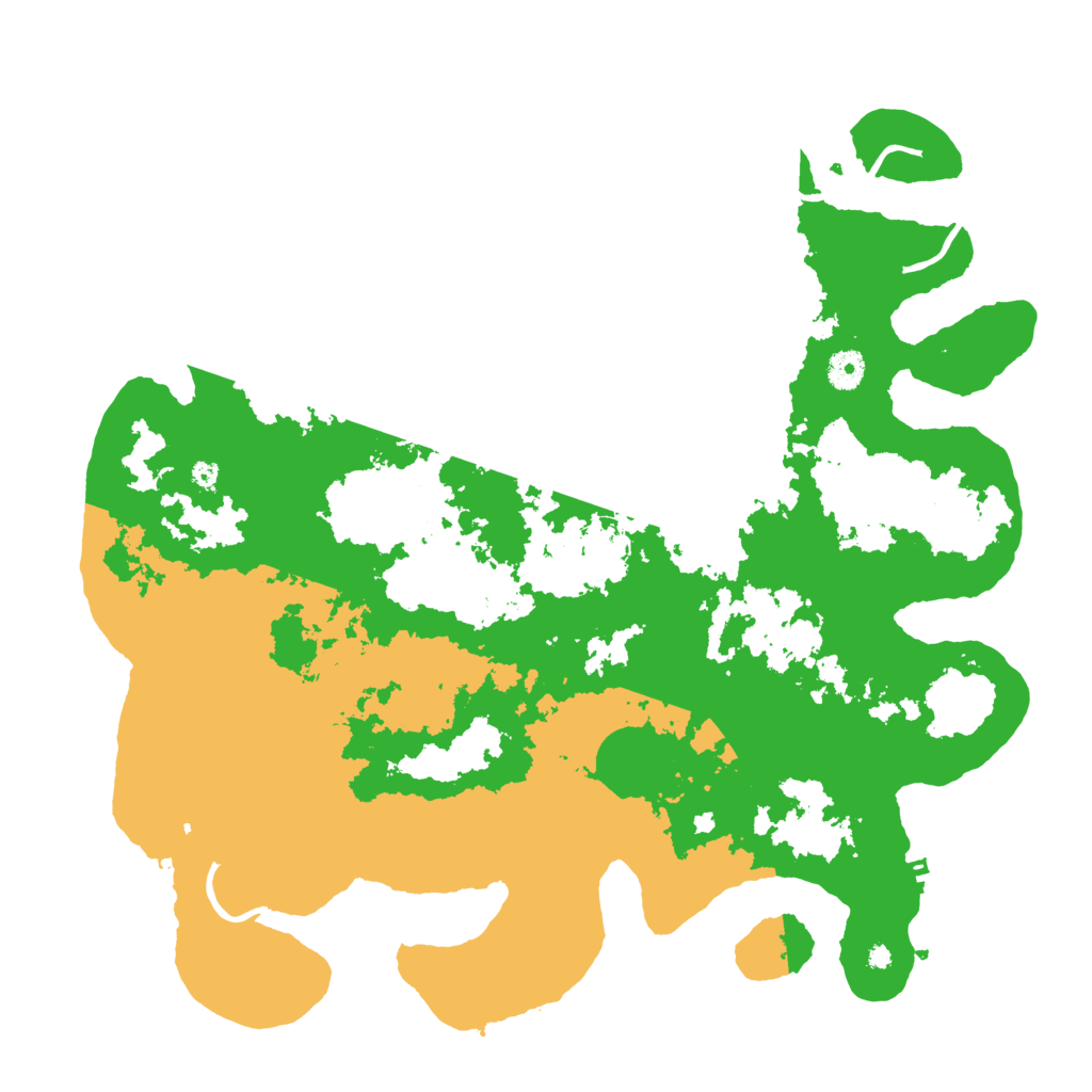 Biome Rust Map: Procedural Map, Size: 4250, Seed: 1003345