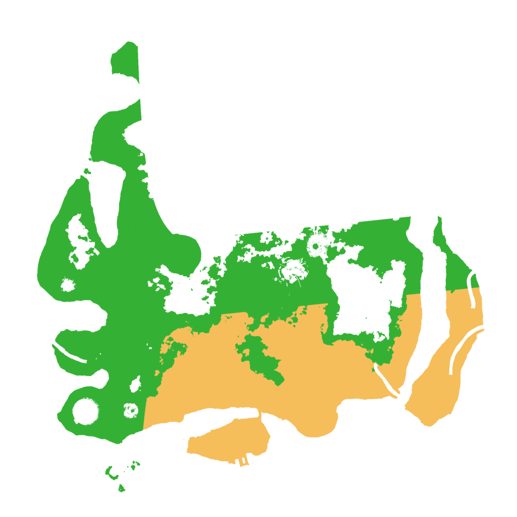 Biome Rust Map: Procedural Map, Size: 3500, Seed: 1669398153