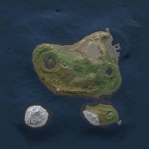 Thumbnail Rust Map: Procedural Map, Size: 1600, Seed: 500, 5 Monuments