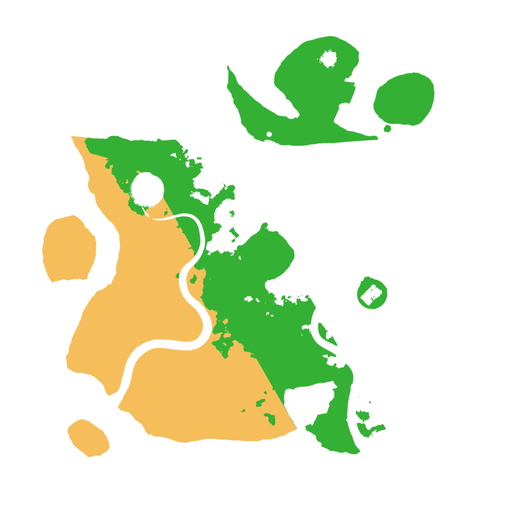 Biome Rust Map: Procedural Map, Size: 2800, Seed: 555552