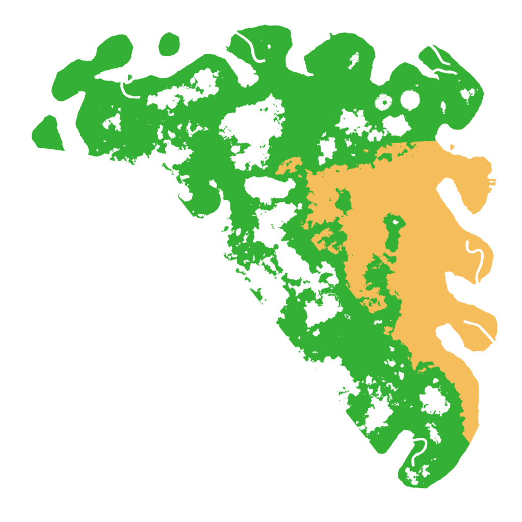 Biome Rust Map: Procedural Map, Size: 4800, Seed: 33625478