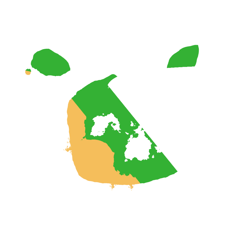 Biome Rust Map: Procedural Map, Size: 1600, Seed: 1337