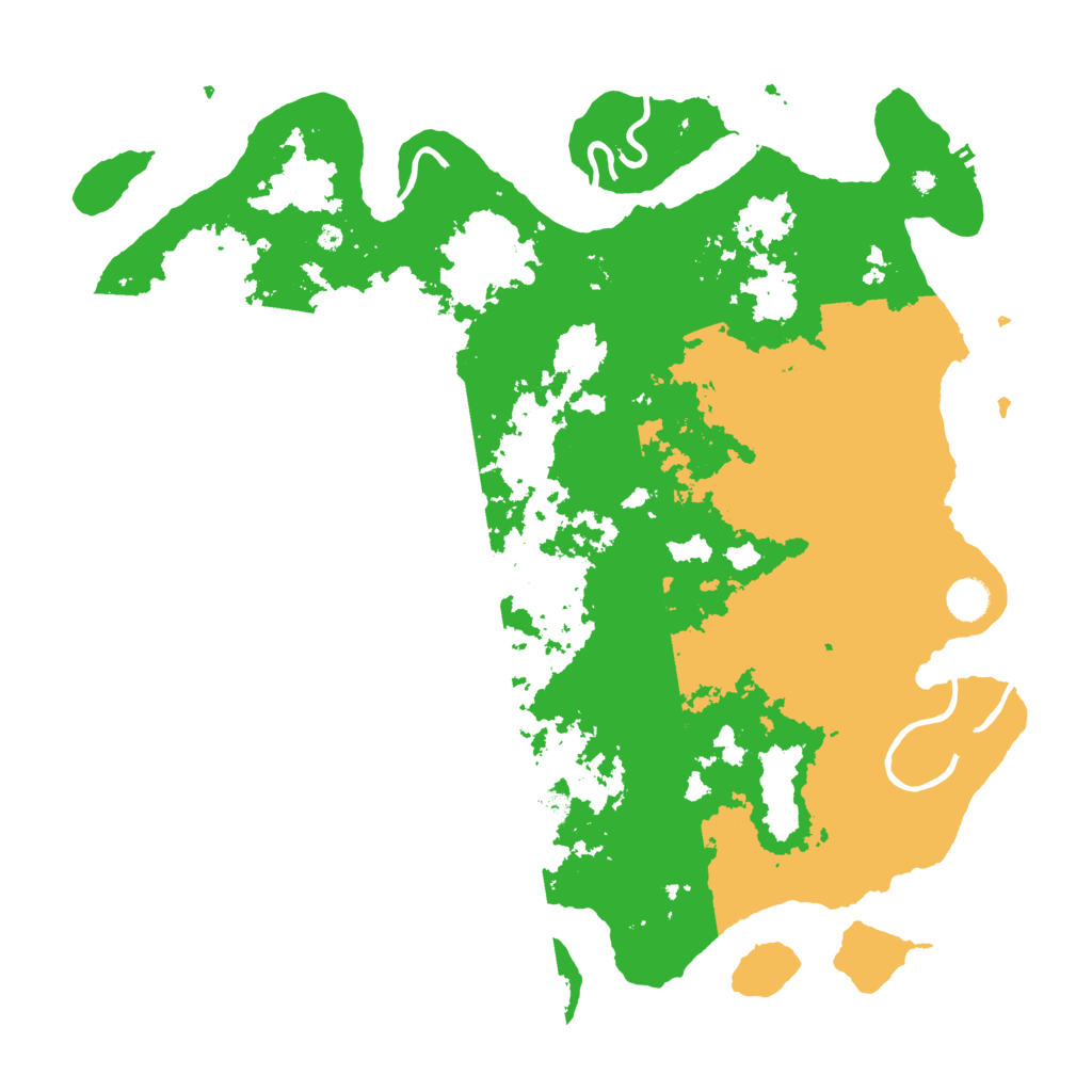 Biome Rust Map: Procedural Map, Size: 4500, Seed: 81269420