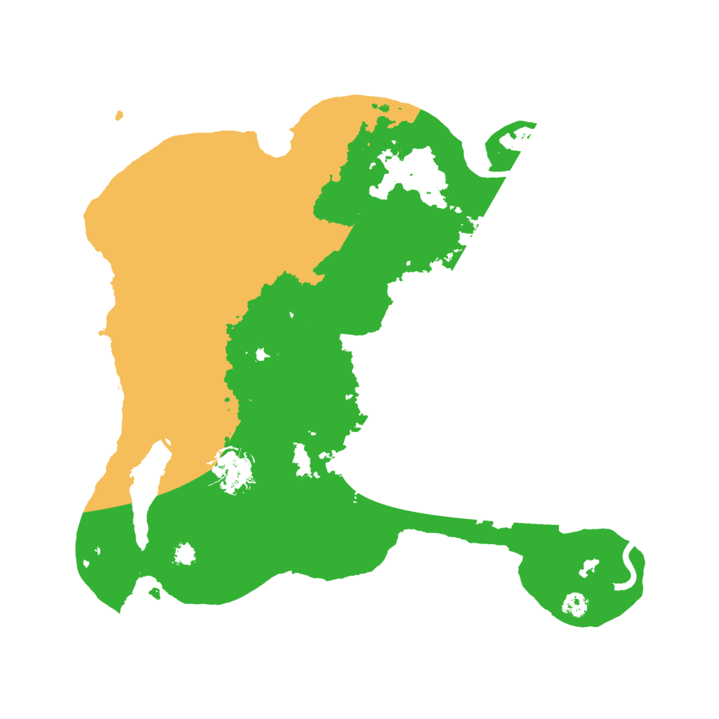 Biome Rust Map: Procedural Map, Size: 3000, Seed: 802196403
