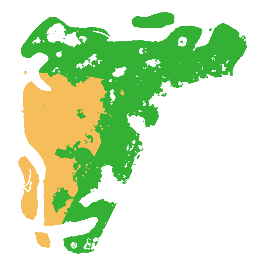 Biome Rust Map: Procedural Map, Size: 4250, Seed: 10