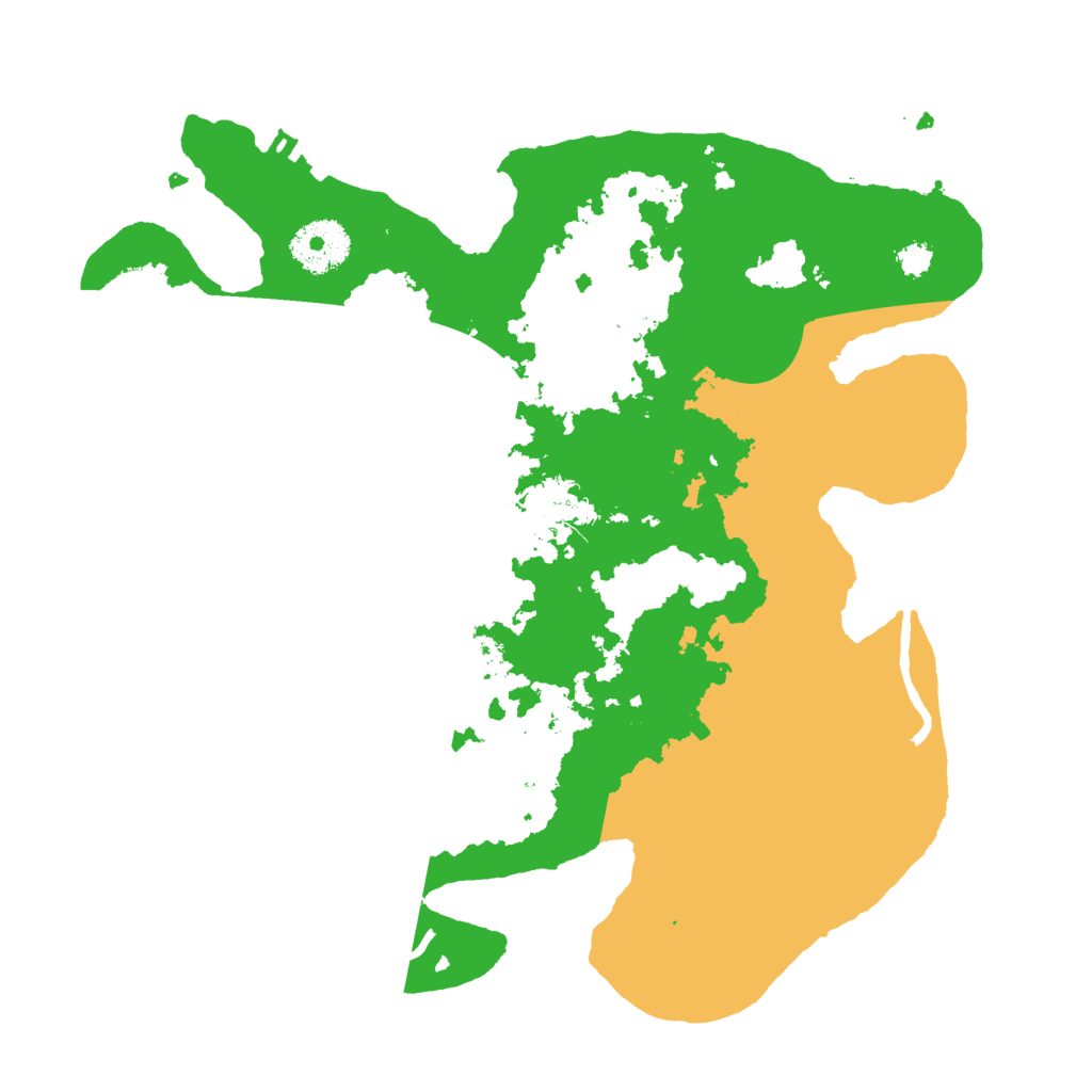 Biome Rust Map: Procedural Map, Size: 3000, Seed: 1528168683