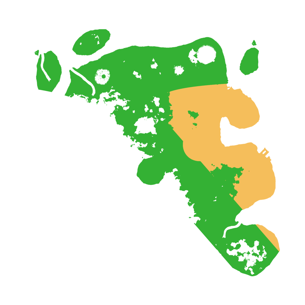 Biome Rust Map: Procedural Map, Size: 3000, Seed: 2387430