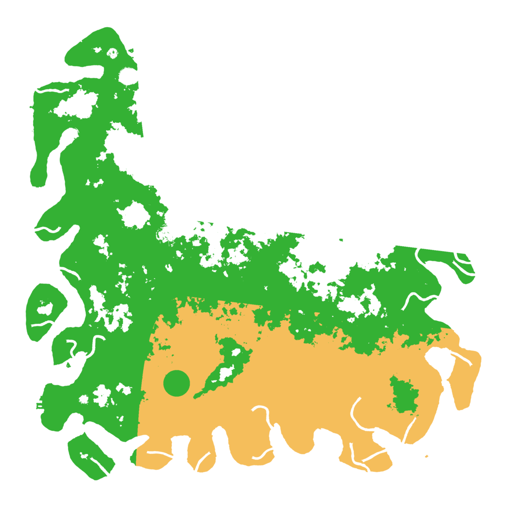 Biome Rust Map: Procedural Map, Size: 5050, Seed: 2147483645