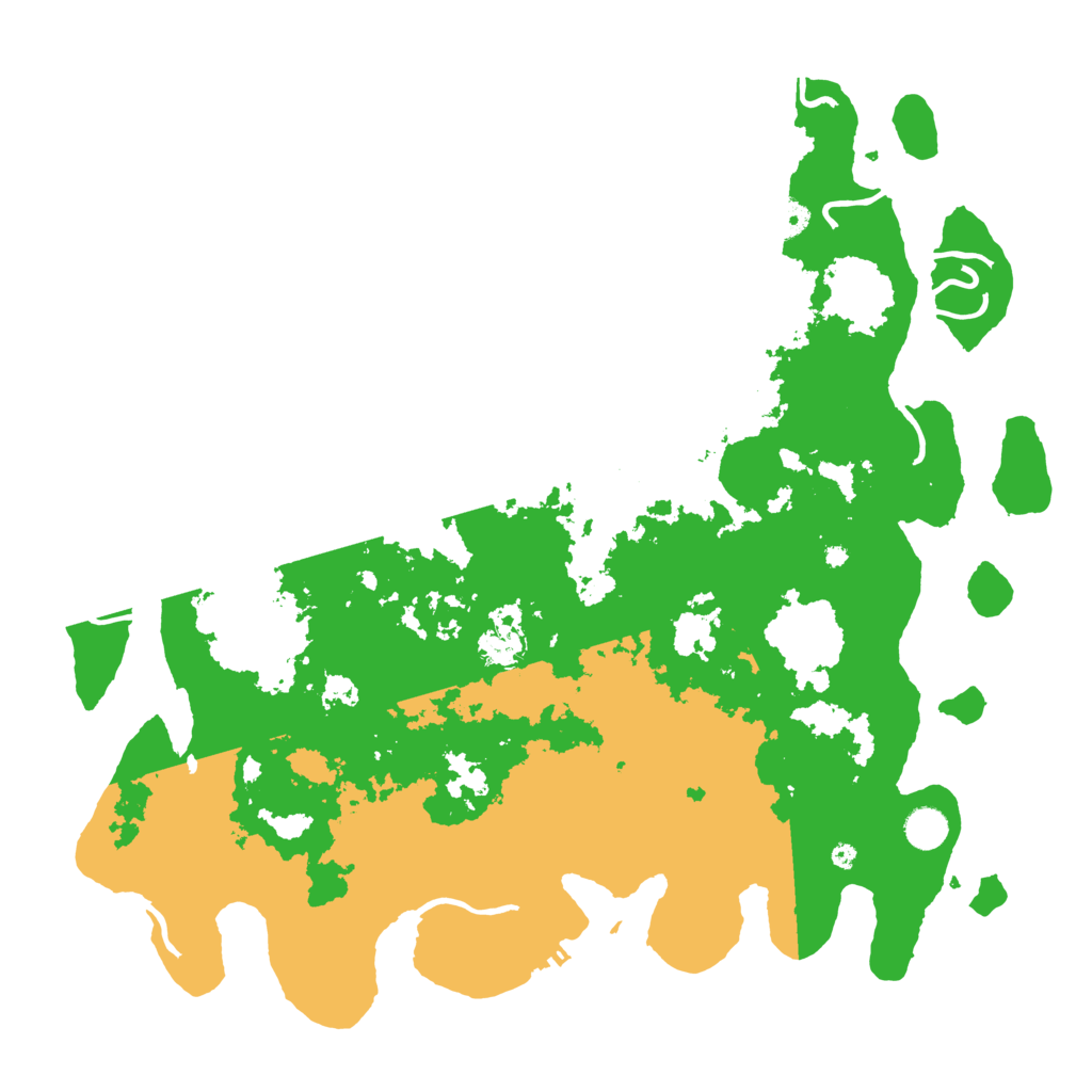 Biome Rust Map: Procedural Map, Size: 4500, Seed: 1790842176