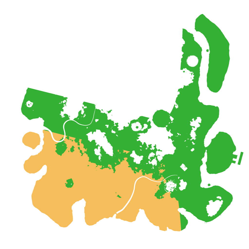 Biome Rust Map: Procedural Map, Size: 3850, Seed: 1383091764