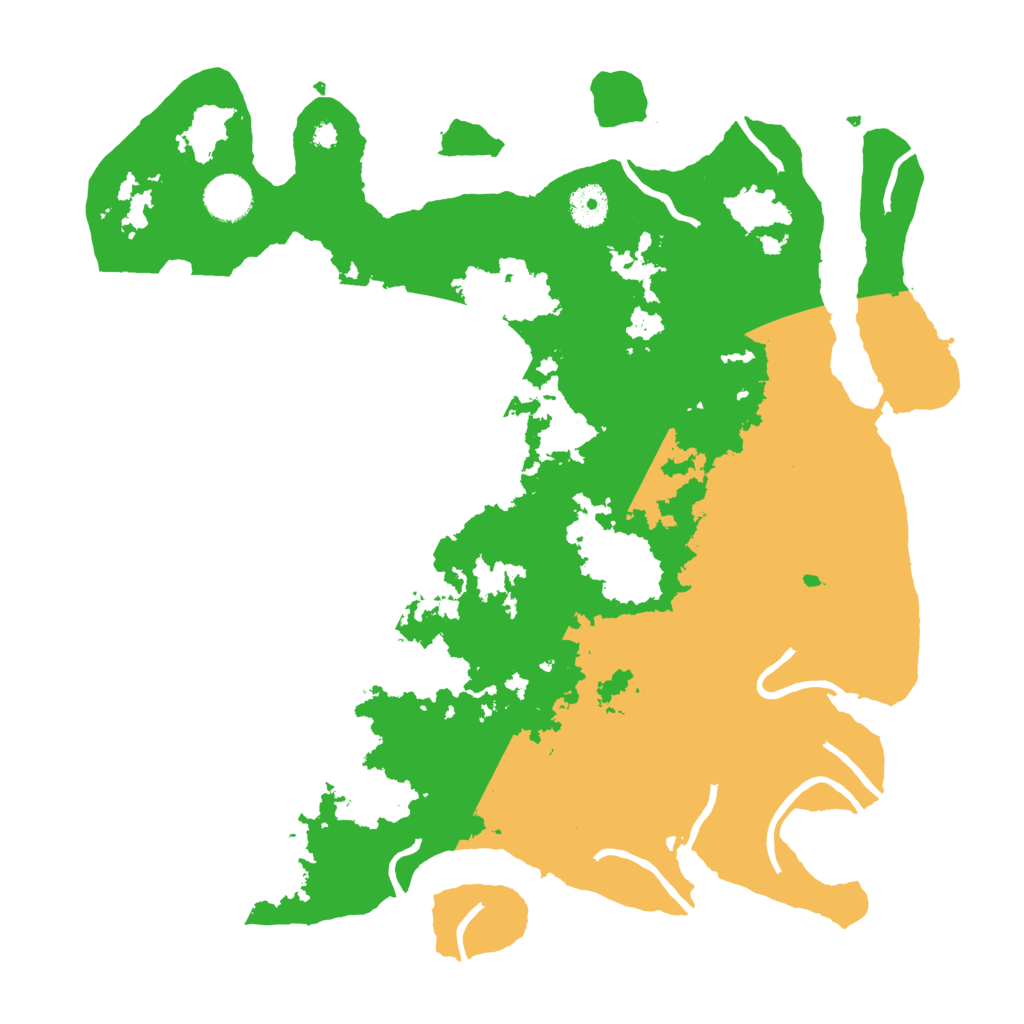 Biome Rust Map: Procedural Map, Size: 3800, Seed: 1679962213