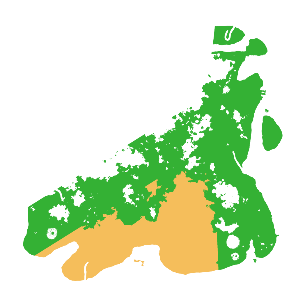 Biome Rust Map: Procedural Map, Size: 4050, Seed: 382865542