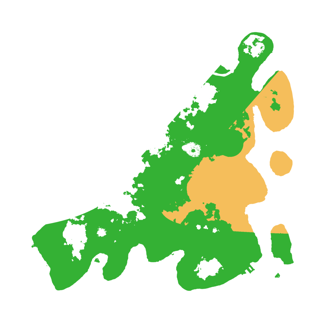 Biome Rust Map: Procedural Map, Size: 3200, Seed: 170