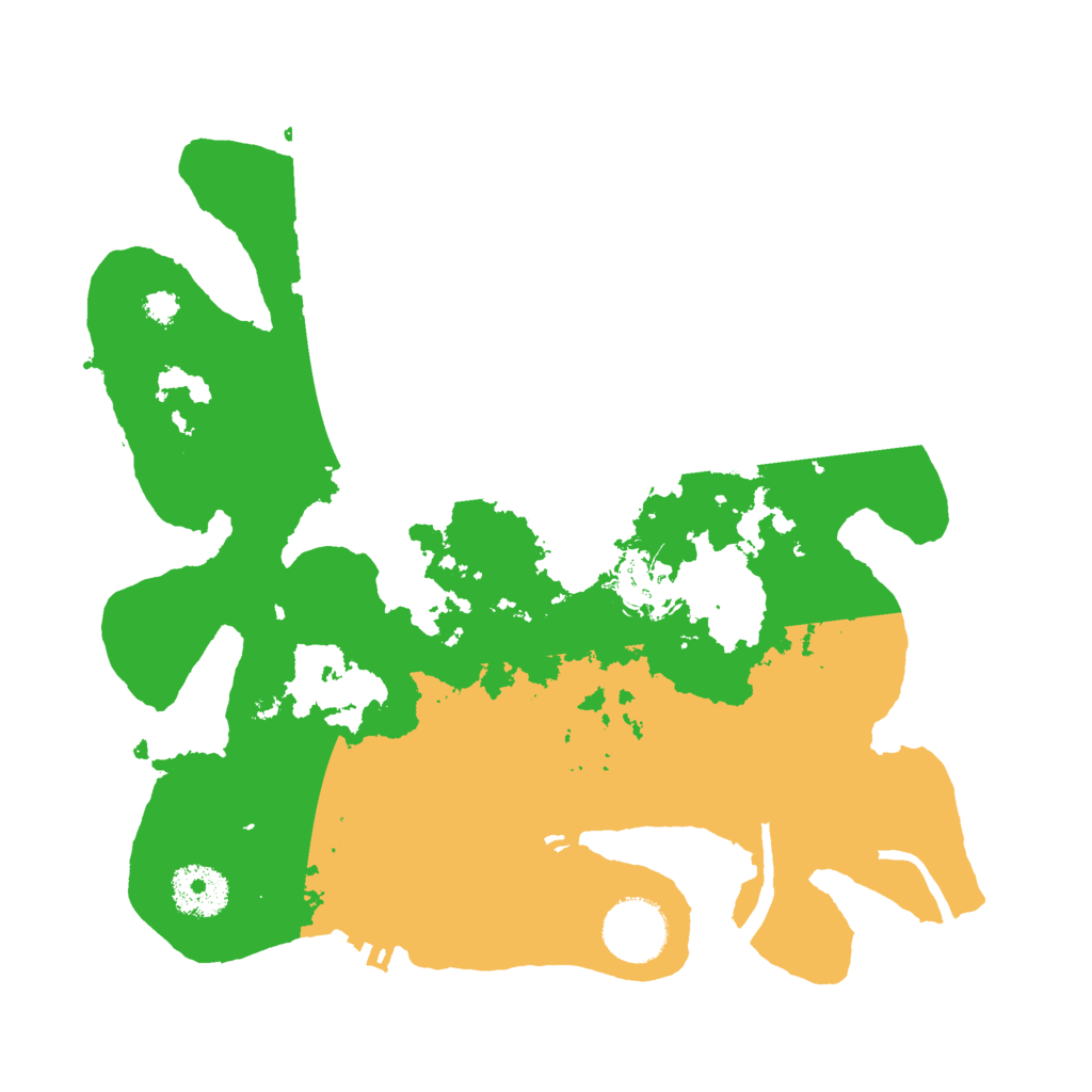 Biome Rust Map: Procedural Map, Size: 3000, Seed: 1711661515