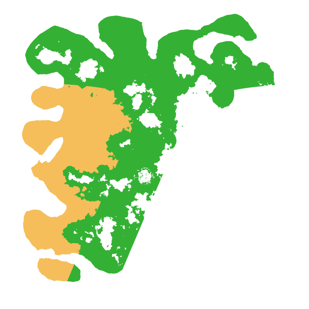 Biome Rust Map: Barren, Size: 3700, Seed: 138