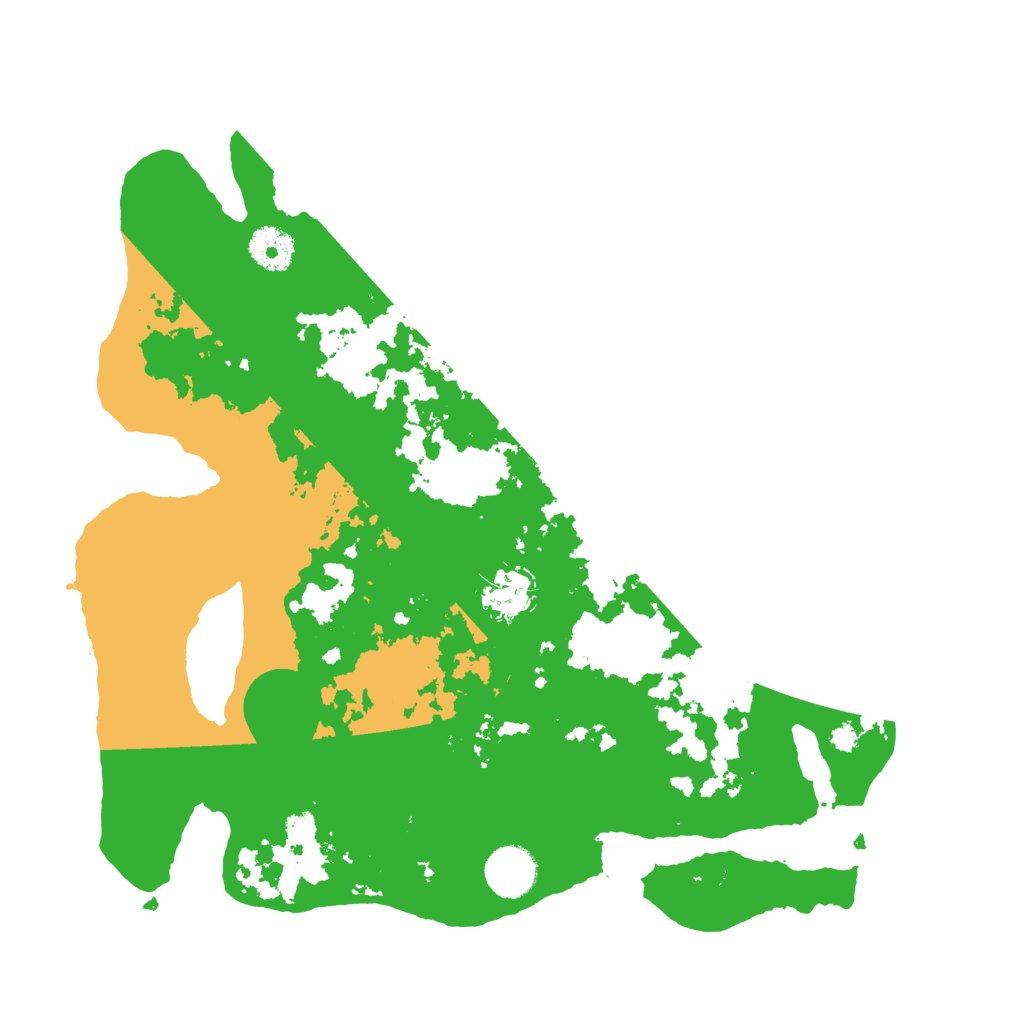 Biome Rust Map: Procedural Map, Size: 3500, Seed: 827444689