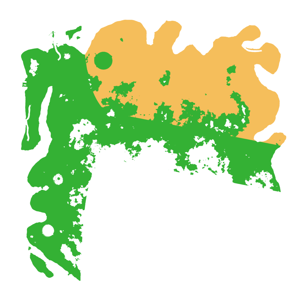 Biome Rust Map: Procedural Map, Size: 4500, Seed: 47